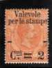 ITALIE YVERT N°50 Neuf * - Mint/hinged