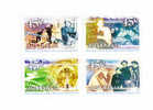 Australia 1999 Snowy Mountains Hydroelectric Projects 50th Anniversary Blk Of 4 MNH - Neufs