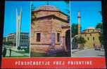 Serbia,Kosovo,Pristina,Prishtine,Monument,Mosk,Islam,Religion,Multipicture,postcard - Kosovo