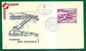 ELECTRICITY - VF AUSTRIA 1962 FDC CENTRALE HYDROELECTRIC YBBS-PERSENBEUG - Electricity