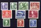 Suède 1938, Année  Complète, Emanuel Swedenborg, 300° De La Fondation « Nouvelle Suède », - Unused Stamps