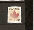 Timbres  Neufs Du Canada Série Courante Feuille D'érable - Unused Stamps