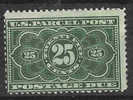 USA, 1912 27 NOV-, US PARCEL POST/POSTAGE DUE MI 5* - Reisgoedzegels