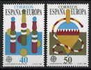 SERIE TIMBRES ESPAGNE NOUVEAUX 1989 EUROPA CEPT JEUX INFANTILES - BOWLING TROMPO - 1989