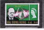 Mhkg022 HONG KONG - Churchill 1966, 50 Cents ** - Ongebruikt
