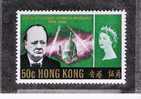 Mhkg022 HONG KONG - Churchill 1966, 50 Cents ** - Unused Stamps