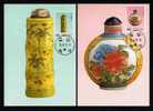 Taiwan (Formosa)- Maximum Card – Snuff Bottles(4V) 1990 - Porzellan