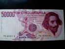 REPUBBLICA ITALIANA - LIRE 50000  BERNINI 1° TIPO  ANNO 28/10/1985 - 50.000 Lire