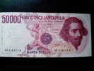 REPUBBLICA ITALIANA - LIRE 50000  BERNINI 1° TIPO  ANNO 28/10/1985 - 50.000 Lire