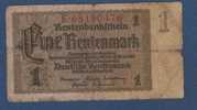 BILLET DE EIN RETENMARK 1937 - Autres & Non Classés