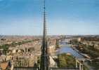 Paris - La Seine, Vue Des Toits De Notre-Dame (1963) - The River Seine And Its Banks