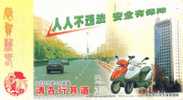 Motorbike Car ,    Pre-stamped Card , Postal Stationery - Moto