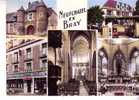 NEUFCHATEL EN BRAY -  5 Vues :  Intérieur De L´Eglise, La Grande Nef, Ferme Des Tourelles, Hôtel Du Mouton D´Or Et .... - Neufchâtel En Bray