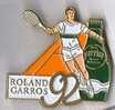 Roland Garros 92 Perrier - Tenis