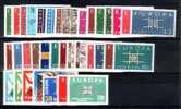 EUROPA MNH** 1963 COMPLETE 19 PAYS - 1963