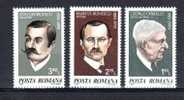 Romania 1981 / Personalities - Neufs