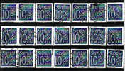 SUEDE - 417 Oblitéré (21 Timbres) Cote 3,15 Euros Depart à 10% - Used Stamps