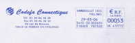 Cable Electronics Meter Stamp On Cover 20755 - Informatica