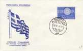 GREECE FDC MICHEL 746 €12.00 EUROPA 1960 - 1960