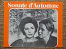 PLAQUETTE - FILM - SONATE D´AUTOMNE - INGMAR BERGMAN - Cinema Advertisement