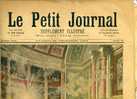 Le Petit Journal,dynamite à La Chambre, Président Dupuy, Algérie - Magazines - Before 1900