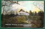 FOREST-HILL Residence Of JOHN D. ROCKEFELLER, CLEVELAND, OHIO Unused POSTCARD C/1910´s Made In Germany - Cleveland