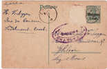 ENTIER POSTAL   1917 - German Occupation