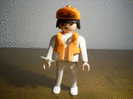 R   PLAYMOBIL  GEOBRA  AÑO1974  ELECTRICISTA   MAS EN MI TIENDA - Playmobil