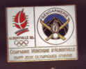 Pin´s - Gendarmerie -compagnie Montagne Albertville - JO 1992 - Polizei