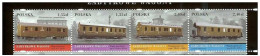 Poland Polska 2007 Trains Züge Treni Train Rail Railroad Railway - Unused Stamps