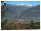 SUISSE-SCHWEIZ-SWITZERLAND. CRANS-MONTANA.Vue Sur Sierre,Val D'Anniviers Et Weisshorn - Crans-Montana