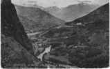 CPA N Et B  LOURDES  - Vallée D'ARGELES Vue Du Funiculaire Du Pic Du Jer - Argeles Gazost