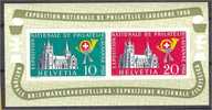 SWITZERLAND, LAUSANNE SHEETLET 1955 , UNUSED HINGED - Blokken