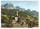 SUISSE-SCHWEIZ-SWITZERLAN D.ROUGEMONT.L'église  Et Le Rübli(Videmanette) - Rougemont