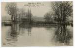 CPA 78.-BOUGIVAL.-Les Vergers Inondés.-CRUE DE LA SEINE.-thèmes.-Inondations.-.-MOD 130 - Bougival