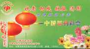 China Welfare Lottery Ad , Rose Flower  ,    Pre-stamped Card , Postal Stationery - Unclassified