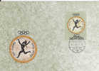 1960 Hongrie Carte Maximum  Jeux Olympiques 1960  Athlétisme Athletics Atletica - Estate 1960: Roma