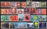 Lot De Timbres Suisse - Used - Collections