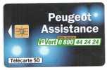 *Peugeot  Assistance  -  Année   .   98  . RARE  . 1 Scan.. - Voitures