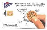 BELIN . Les Crackers Belin   -  Année   . 1995   . RARE  . 1 Scan.. - Alimentation
