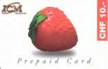 Prepaid Card ICM Global Net - Fraise / Erdbeere / Strawberry / Fragola - Lebensmittel