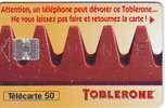 TOBLERONE 50U SC7 09.95 ETAT COURANT - 1995