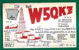 OIL INDUSTRY - PETROLEUM - OIL BELT - RADIO CARD Sent  In 1960 From EL DORADO, ARKANSAS To MONTEVIDEO - Industry