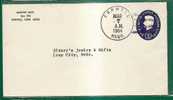 US - LINCOLN BLUE 5c. 1964 STAMPED COVER From FARWELL To LOUP CITY, NEBR - 1961-80