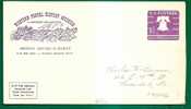 US - STAMPED COVER Scott # U-556 - UNUSED With CACHET From WESTERN POSTAL HISTORY MUSEUM - Signed At Back - LIBERTY BELL - 1961-80