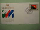 8574 FLAG DRAPEAUX BANDERA   PAPUA NEW GUINEA  - FDC SPD   O.N.U  U.N OFFICIAL FIRST DAY COVER AÑO/YEAR 1984 - Enveloppes