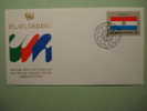 8575 FLAG DRAPEAUX BANDERA   PARAGUAY  - FDC SPD   O.N.U  U.N OFFICIAL FIRST DAY COVER AÑO/YEAR 1984 - Enveloppes