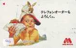 Carte Japon - LAPIN (446)  Rabbit LAPIN KONIJN Kaninchen Conejo Animal Tier - Konijnen
