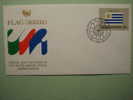 8579 FLAG DRAPEAUX BANDERA  URUGUAY  - FDC SPD   O.N.U  U.N OFFICIAL FIRST DAY COVER AÑO/YEAR 1984 - Enveloppes