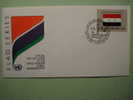 8582 FLAG DRAPEAUX BANDERA  SYRIAN   - FDC SPD   O.N.U  U.N OFFICIAL FIRST DAY COVER AÑO/YEAR 1989 - Buste